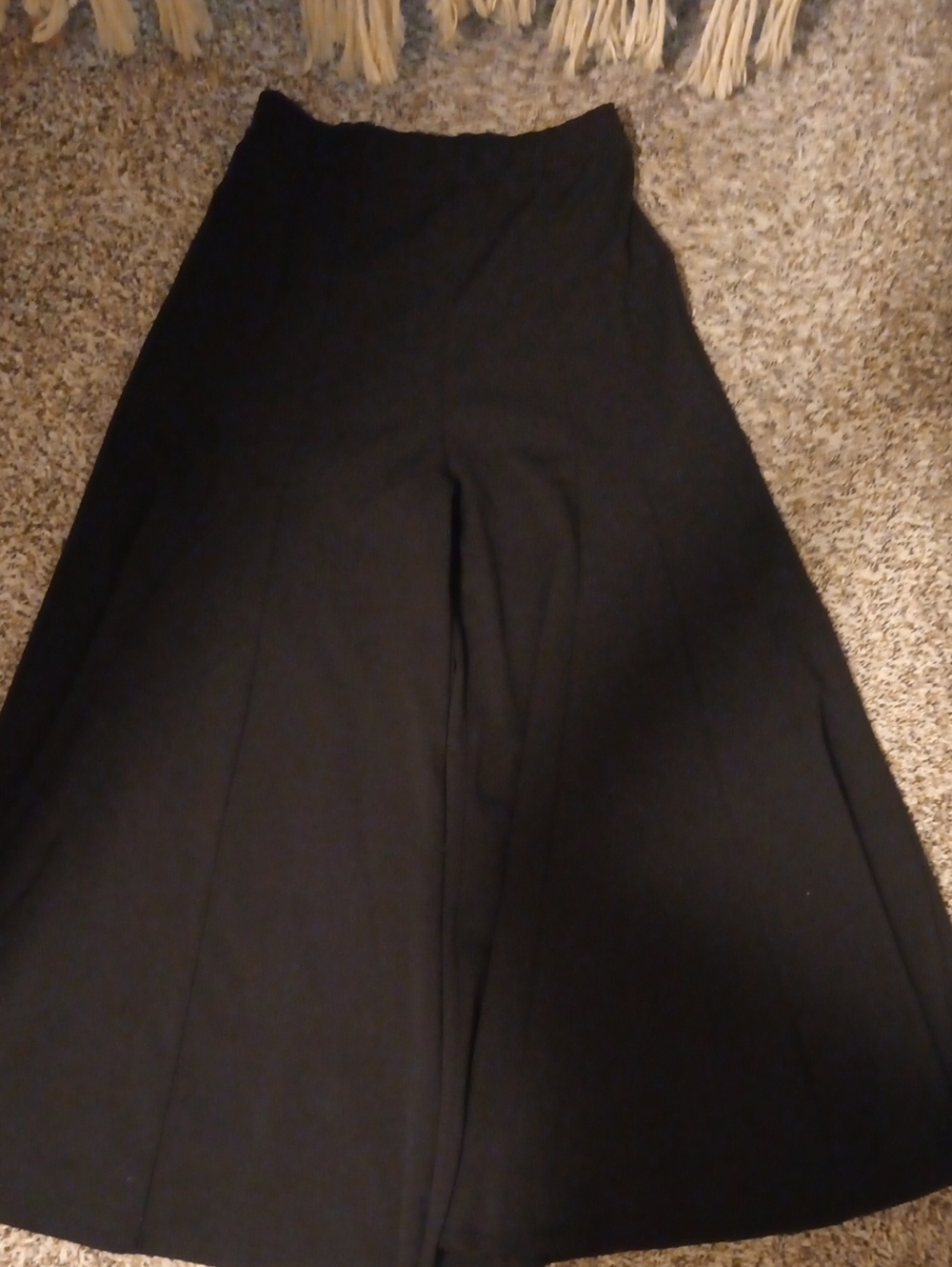 Black Wide-Leg Women’s Pants Sz m